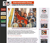 Tablet Screenshot of internationalist.org